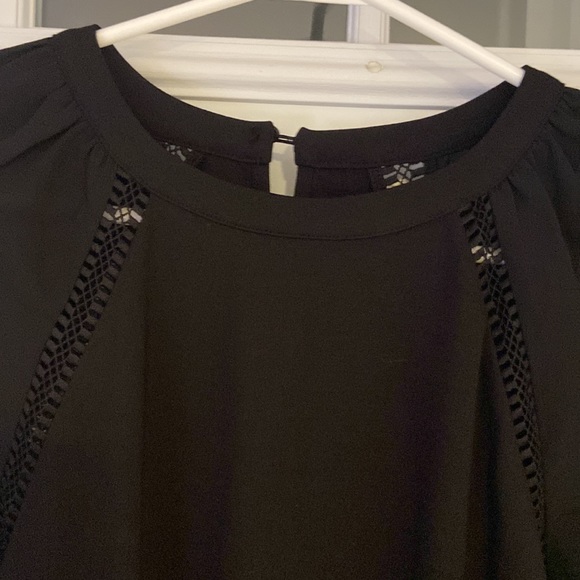 RW&Co long sleeve, black blouse, size small - Picture 3 of 11